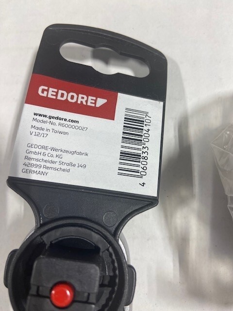 Gedore 14 piece Impact Socket Set 1/2″ Drive, Metric Plus Canvas Bag- NEW