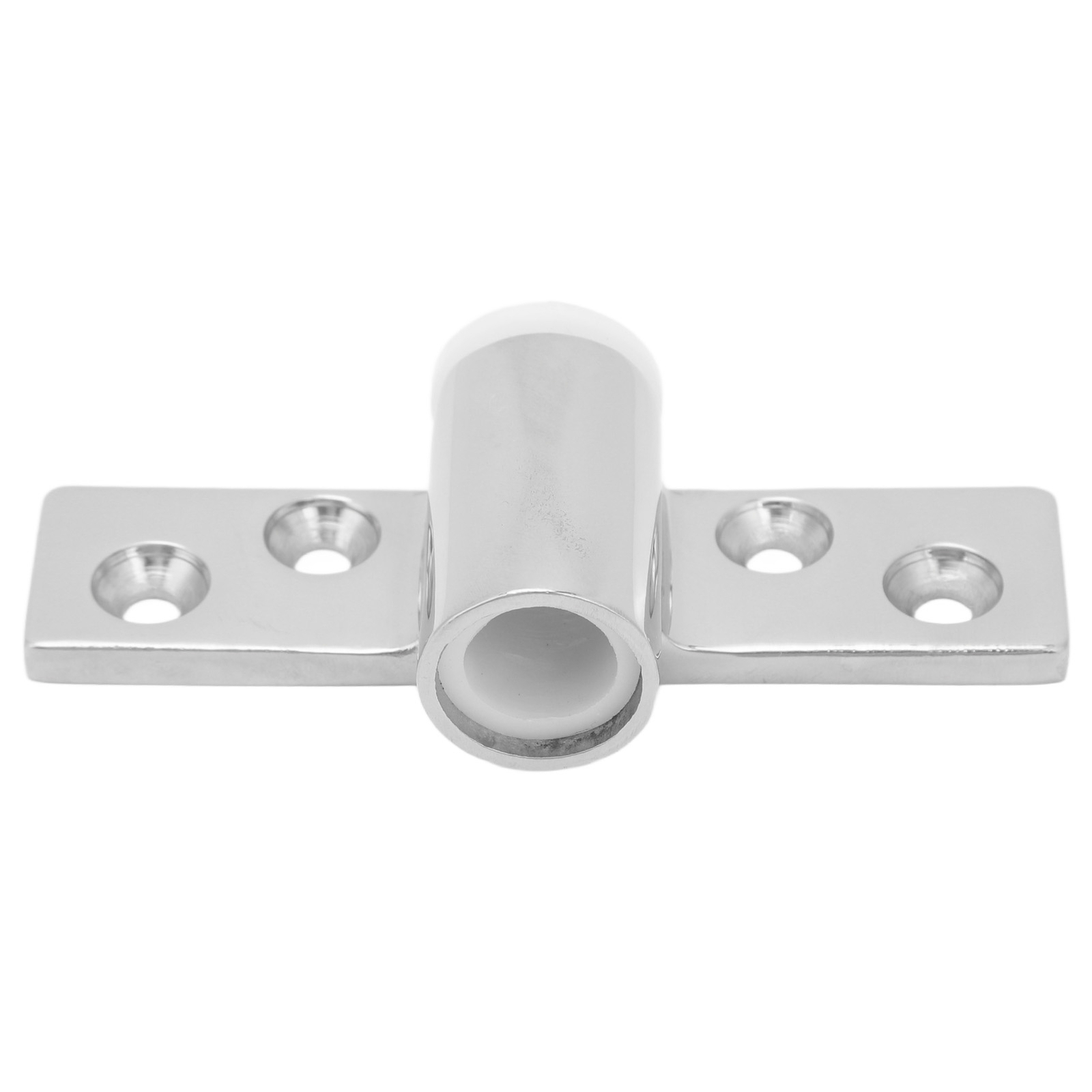 * 1/2in Stainless Steel Oarlock Socket Mirror Polish Finish Side Mount Rowlock