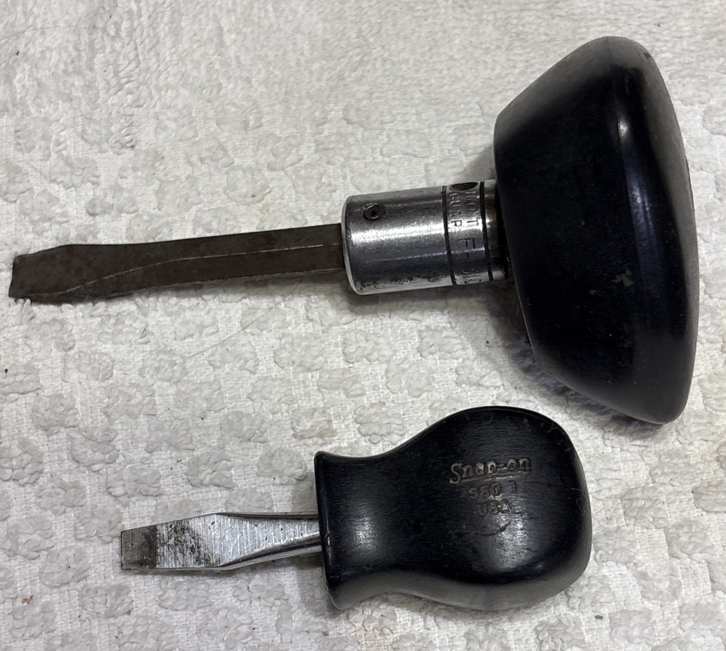 SNAP ON (3 TOOLS) 3/8” F-31D socket, SSD-1 screwdriver F714 palm driver. 🇺🇸