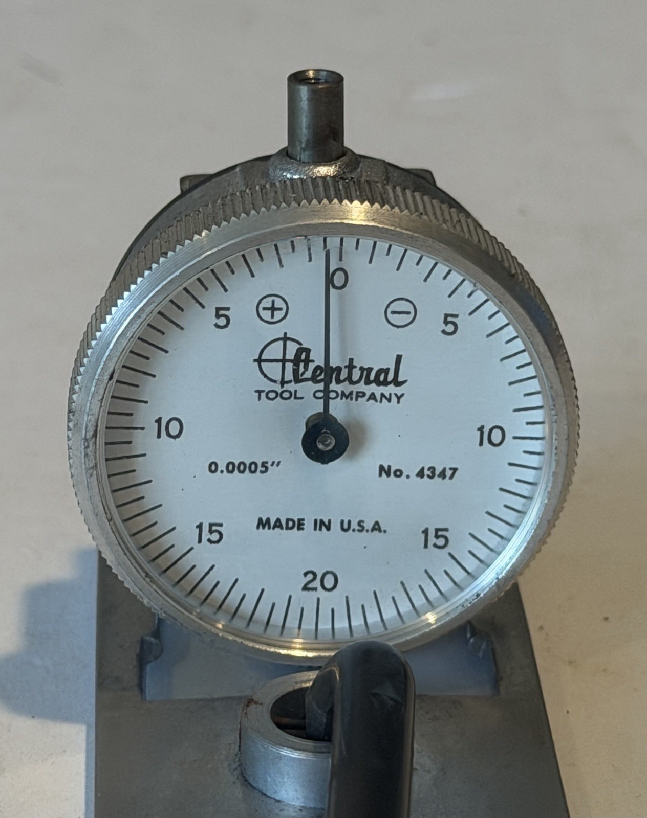 Central Tool Company Vintage Dial Indicator Set 4347 Cylinder Bore Gauge