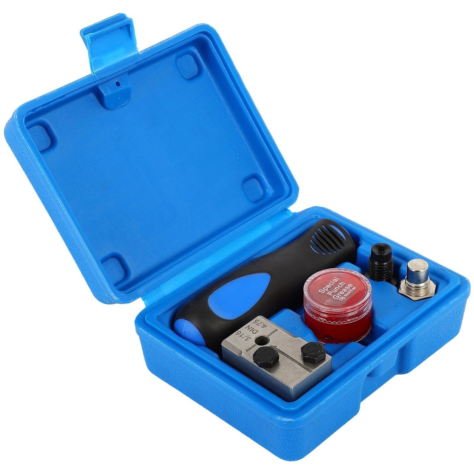 Universal Handheld Car Brake Line Flaring Tool Kit 3/16» Single Flare W/Storage