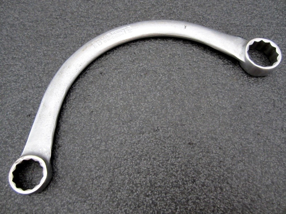 Vintage Blue-Point 5/8″ x 3/4″ Half Moon Box End Wrench CX-2024 USA