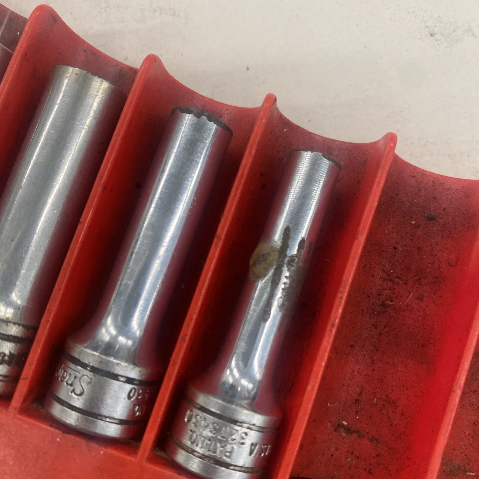 Snap-On SF & FS Series 3/8″ Drive Deep/Standard Socket SET 21 piece READ M0849