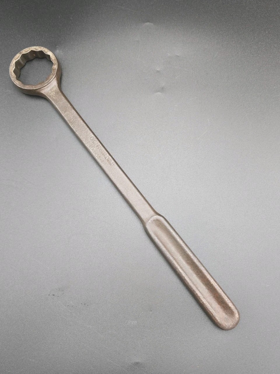 Vintage OTC Owatonna 450-E 1-1/2″ 12 Point Box End Wrench USA Heavy Tool 12.5 in
