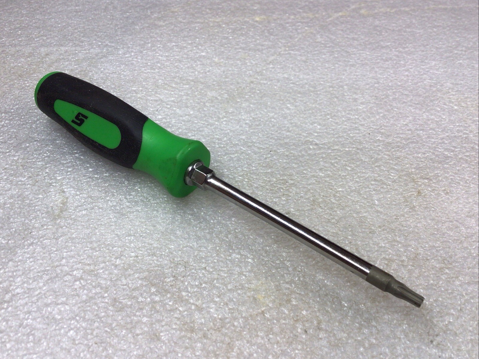 Snap-on#SGDT315BG – T15, Mini Torx Driver With Green Soft Grip Handle-USA- NICE-