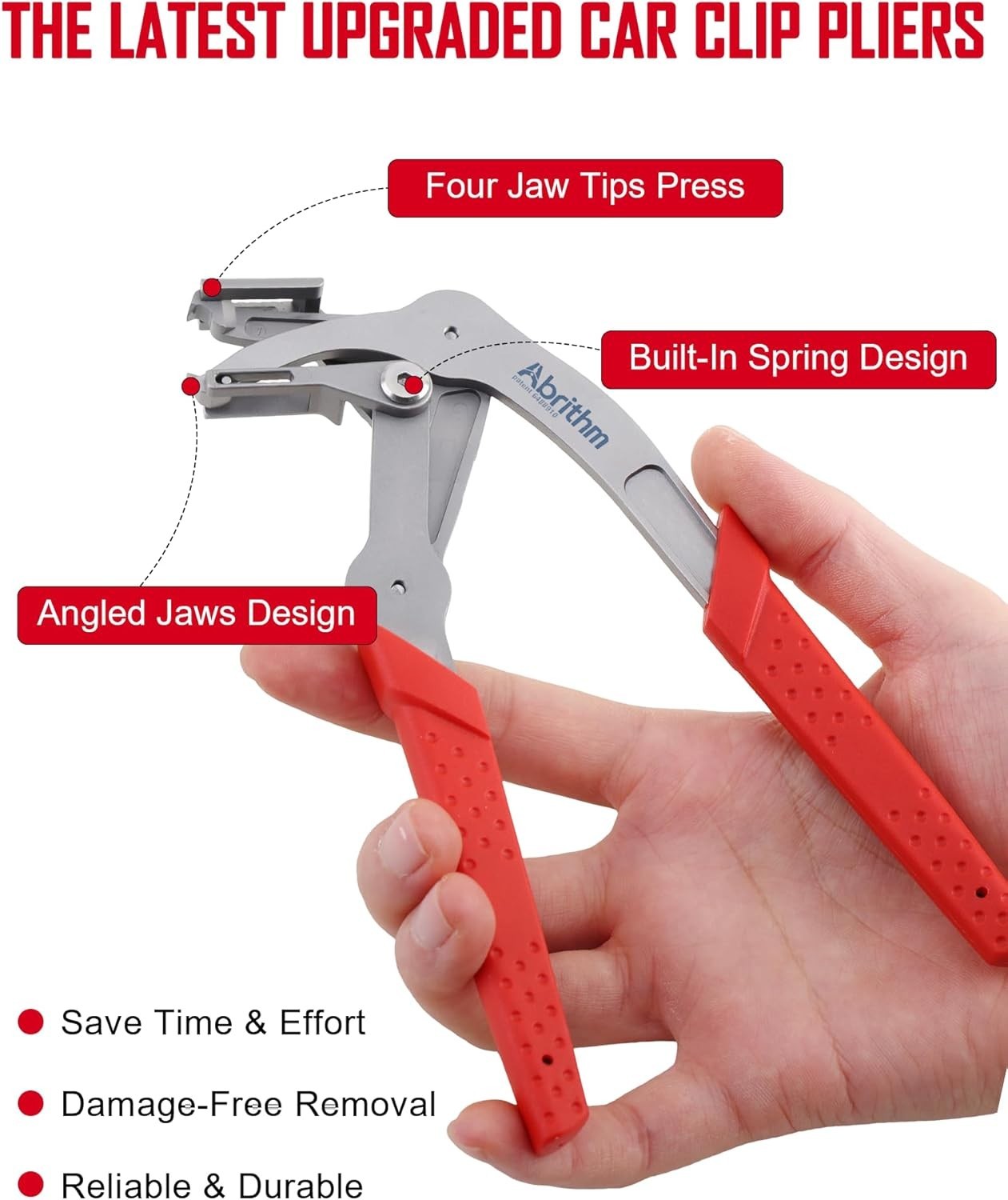 Car Clip Pliers, Panel Clip Removal Pliers, Professional Plastic Fastener Remova