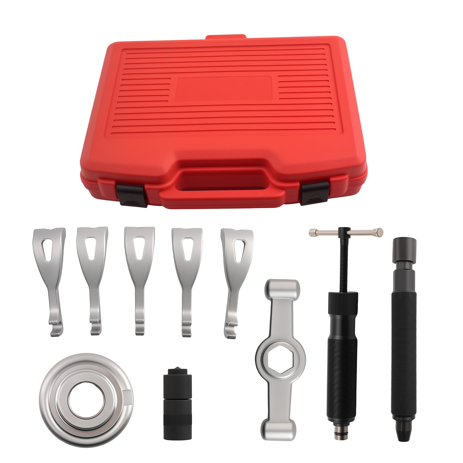 10 Ton Hub Puller Wheel Bearing Removal Kit for Auto Truck 5 Leg Hydraulic Tool