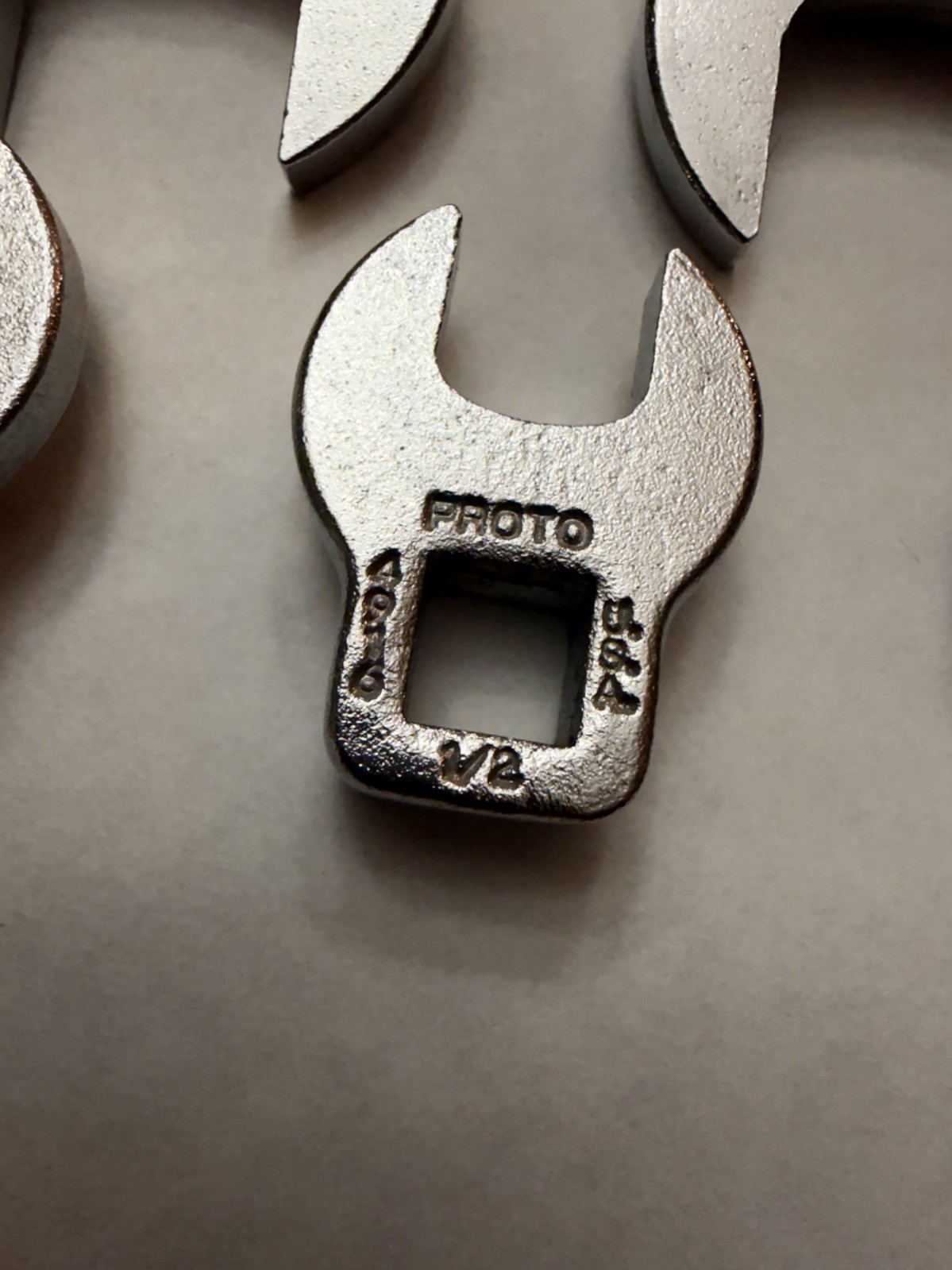 Proto Tools 3/8” Drive 9 Piece SAE Crowfoot Wrench Set – USA MADE