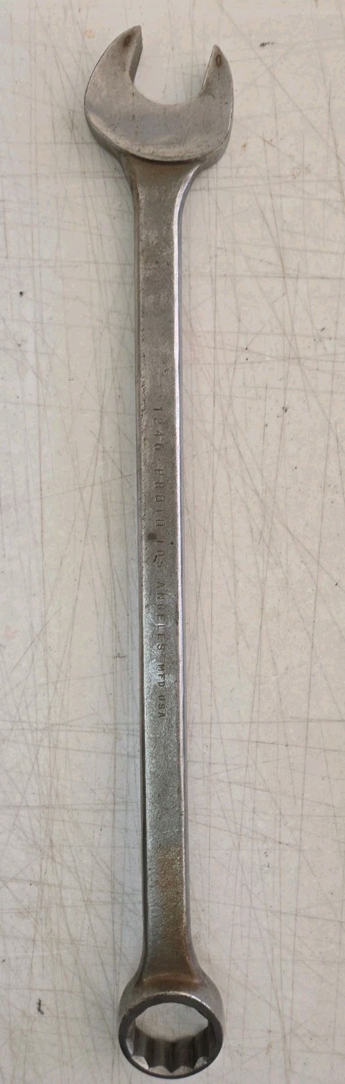 PROTO Tools 1246 Professional 1-7/16″ 12Pt Large Combination Wrench Made In USA