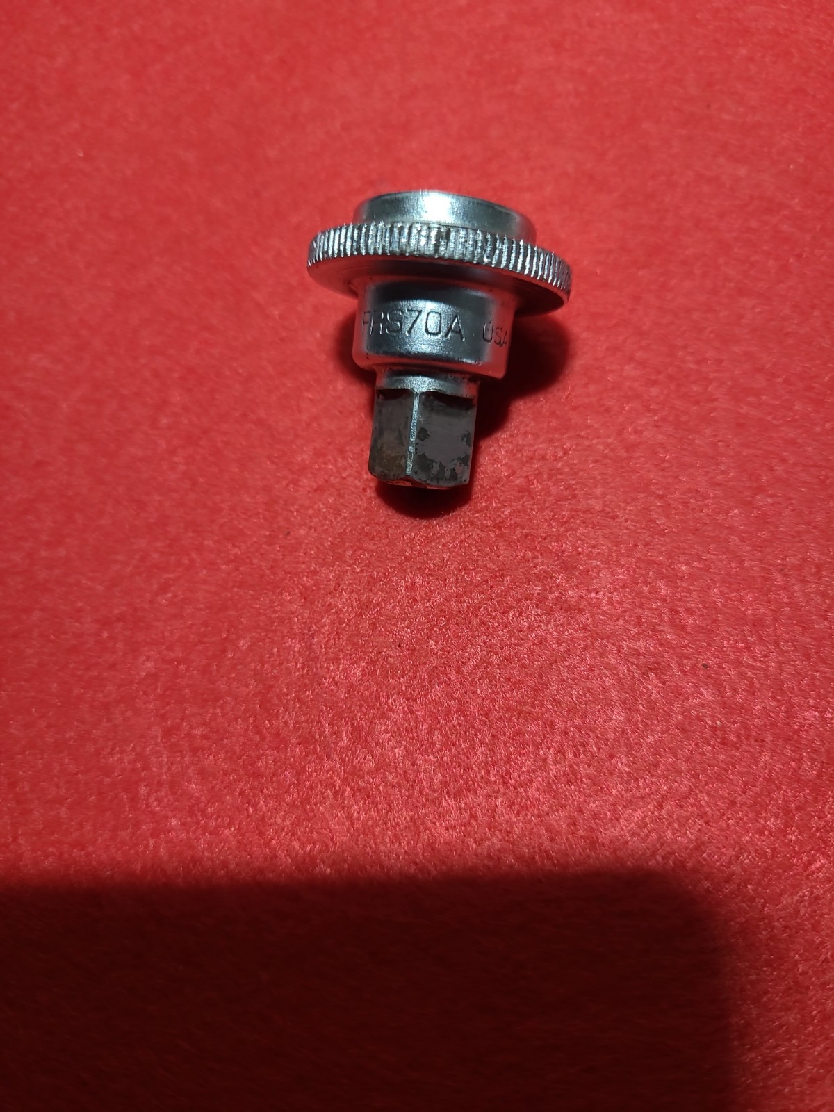 Snap-On Tools USA FRS70A 3/8″ Drive Knurled Chrome Spinner Ratchet Adapter
