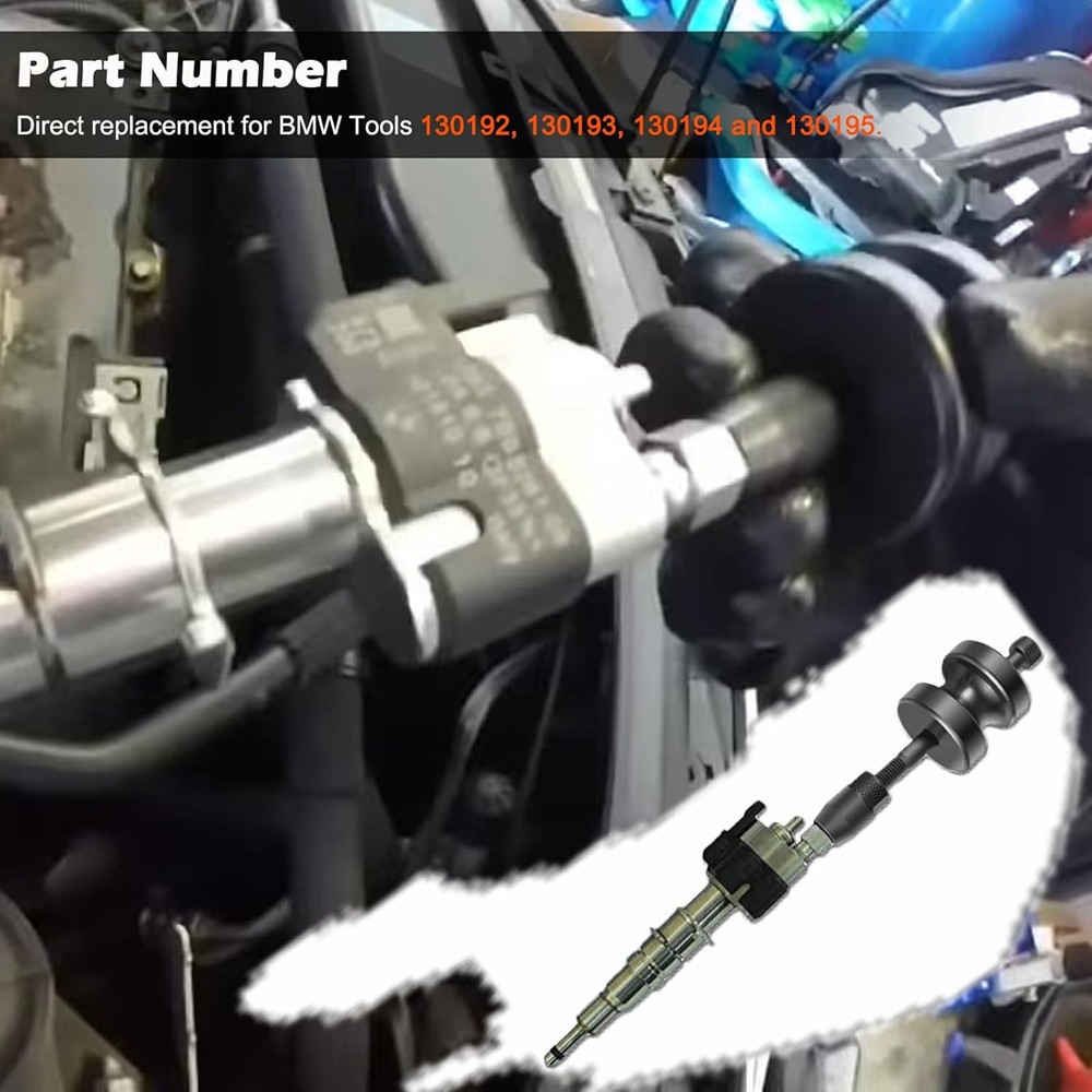 Injector Puller and Teflon Seal Installer Tools Set For BMW 130192 130193 130194