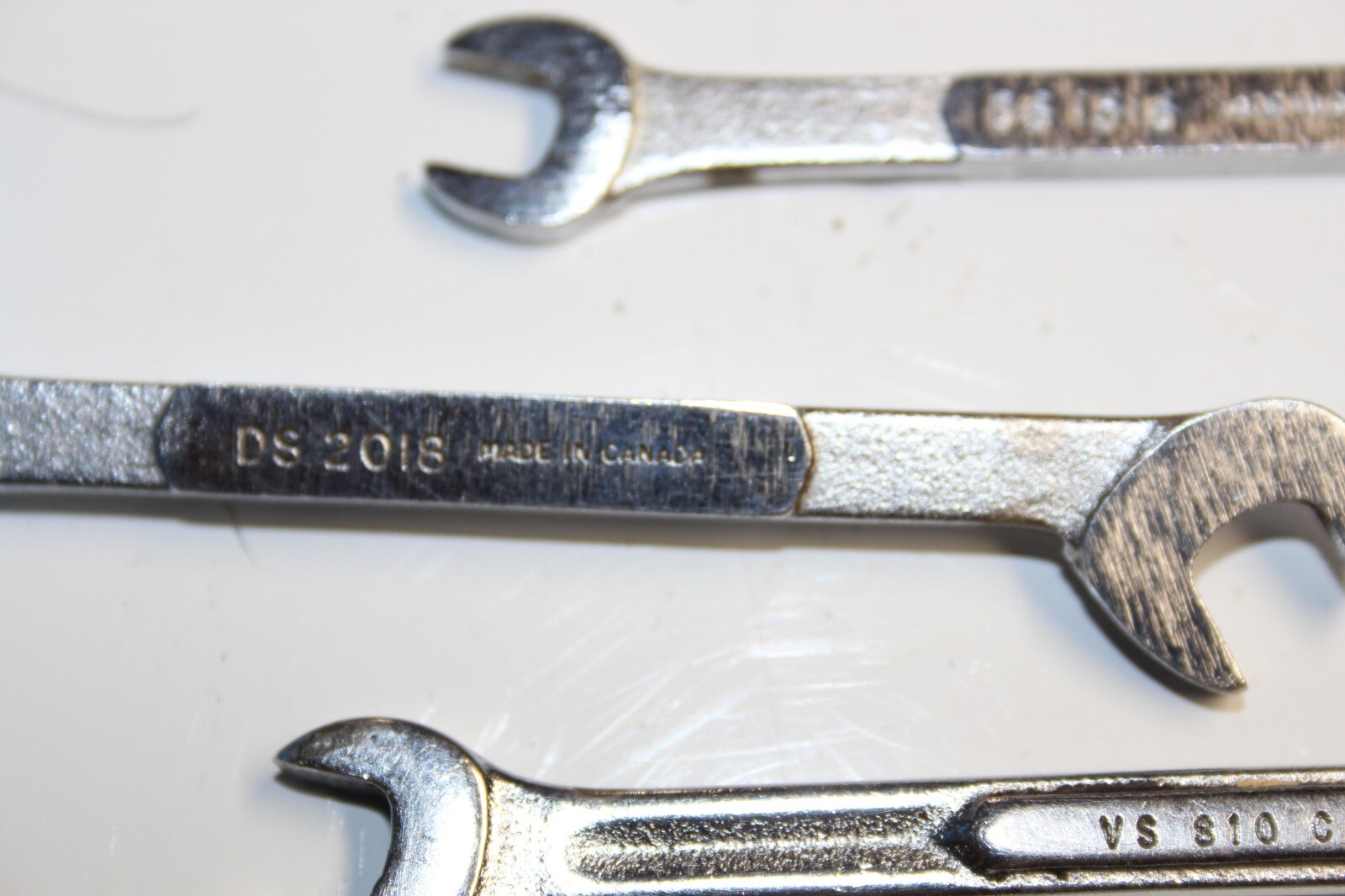 SNAP-ON TOOLS Offset Open-End, Midget Combination / IGNITION Wrench LOT 6pcs USA