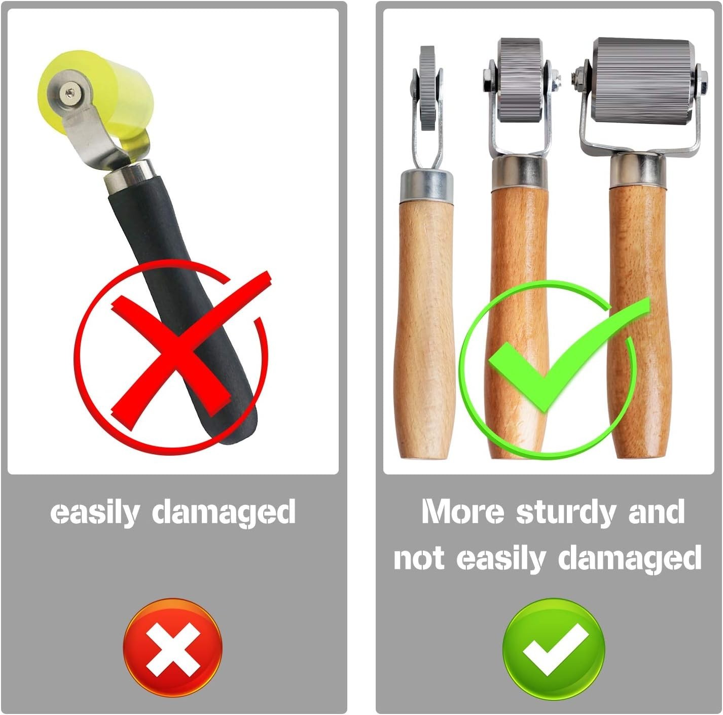 Efficient Soundproofing Rolling Tool Set for Cars – 3 PCS Installation Kit