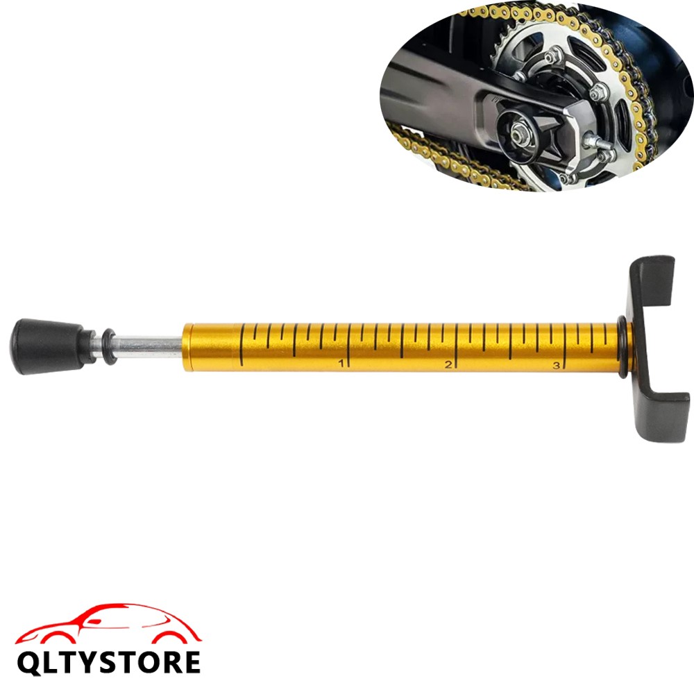 Motorcycle Adjustable Belt Tension Gauge Tool For Harley & All Belt Drive Bike