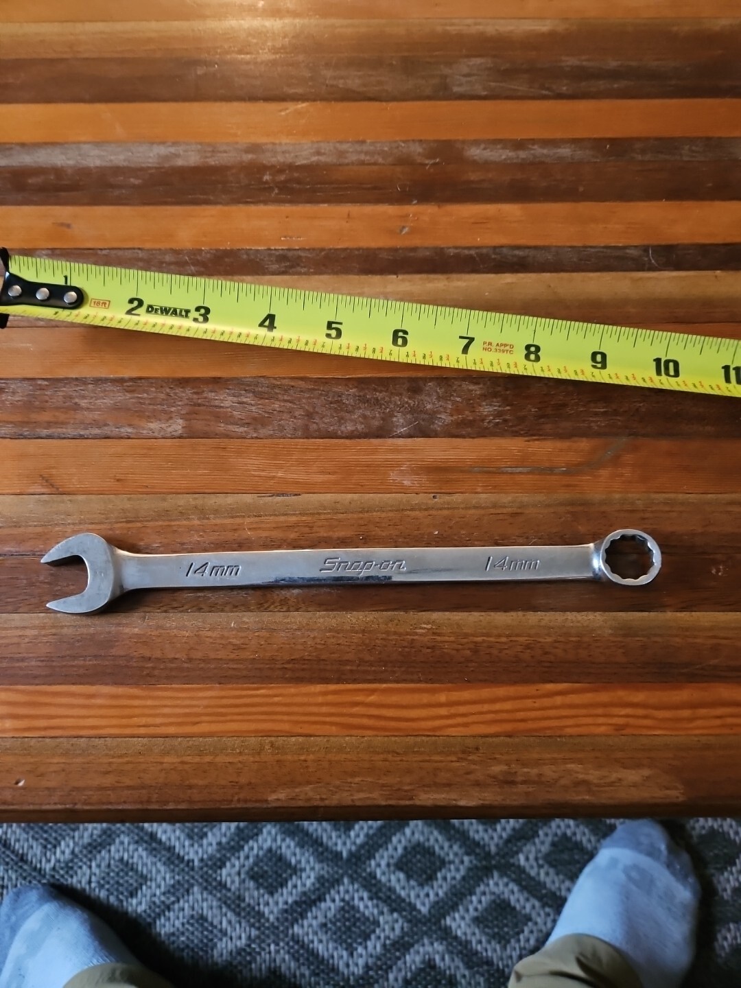 Snap On Tools 14mm Metric Wrench OEXM140B 12 Point Socket Tool Craftsmen