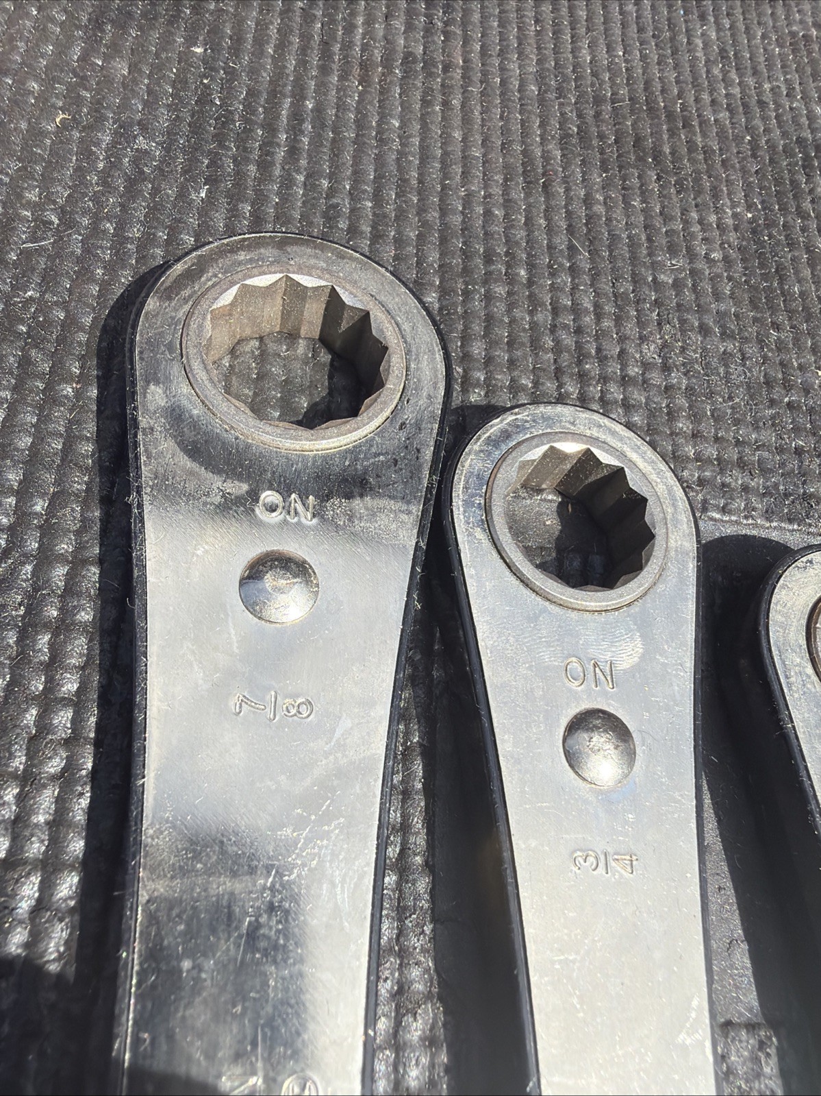 Sears Craftsman USA Nos 5pc Fog one Double Box Ratcheting Wrench Set Sae 4368