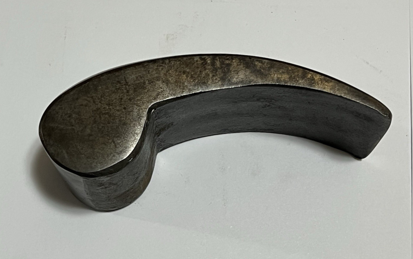 Vintage Comma Shaped Curved Bead Hand Dolly Body Repair Anvil Dollie 3-1/2 Lbs