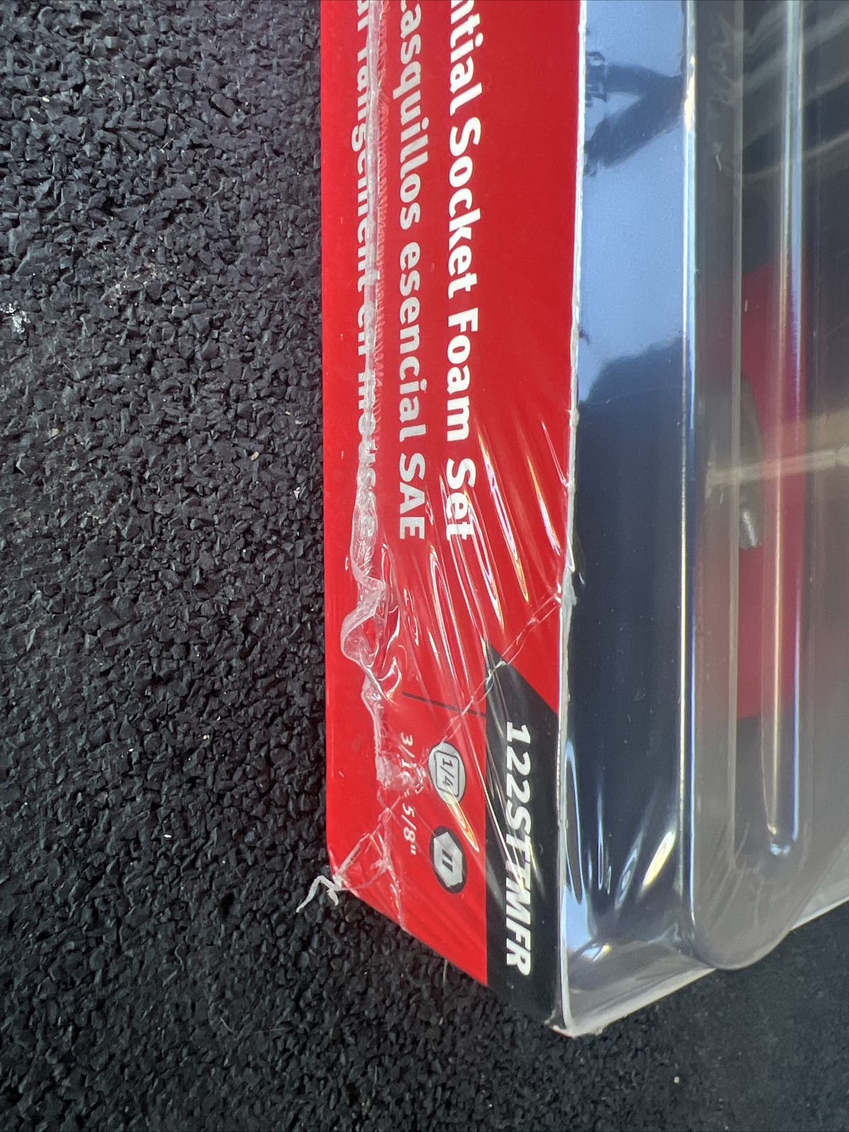 For Snap On 22 Pc SAE Shallow and Deep Essential Socket Set in Foam 122STTMFR