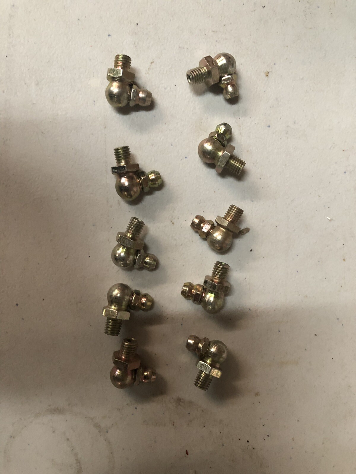 9 packs wholesale lot WILMAR 10 PK GREASE FITTINGS 1/4″ x 28 90 DEGREE W54244