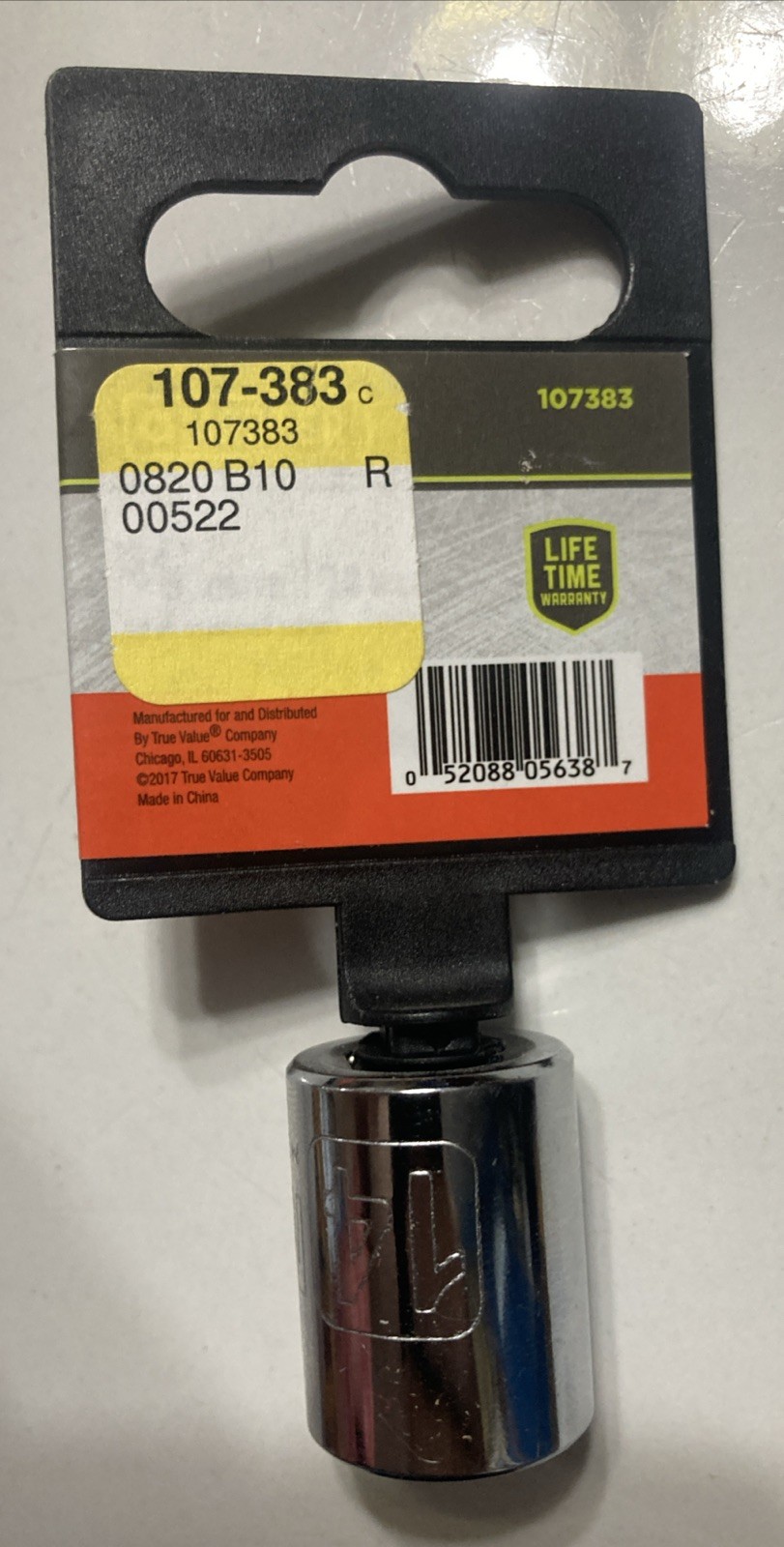 MASTER MECHANIC, 3/8″ DRIVE SHALLOW SOCKET, 14MM, 12 PT