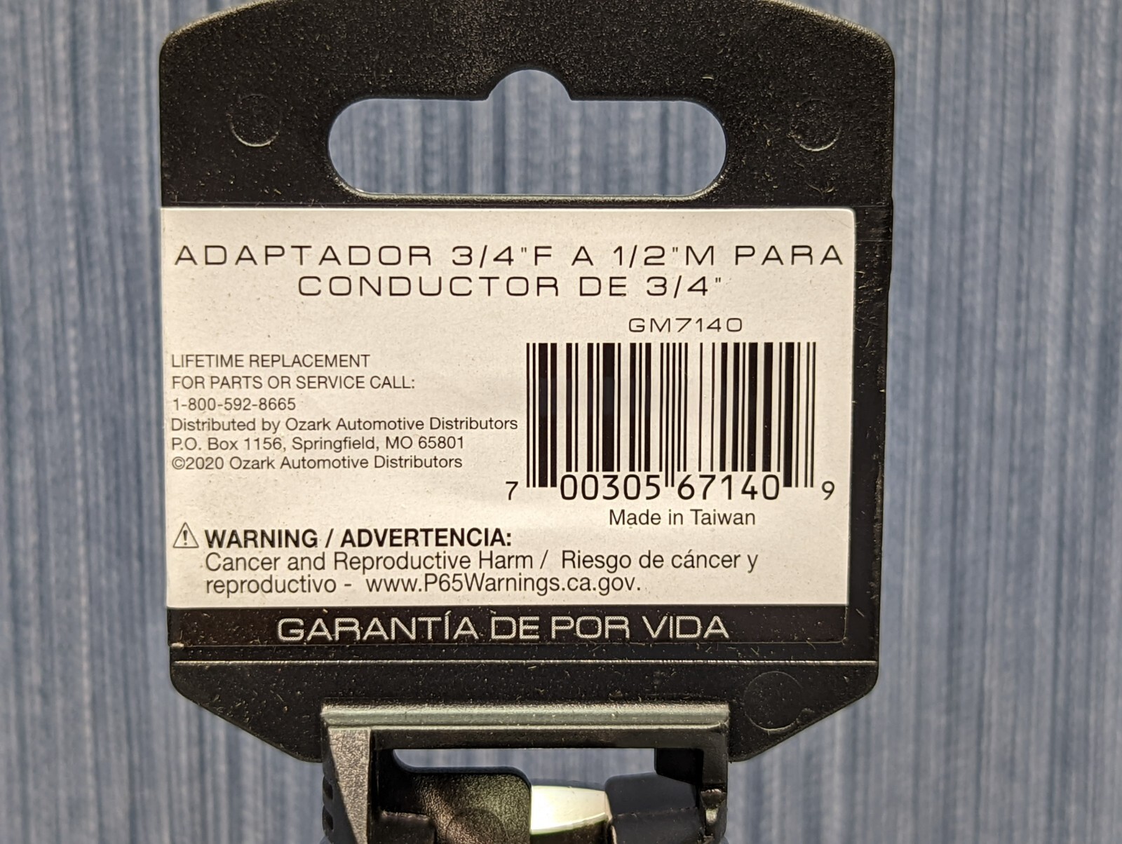 3 POWER TORQUE 1/2 to 3/4 Adapter GM7140