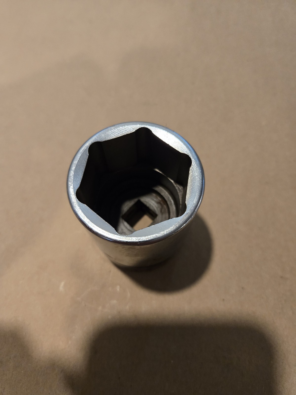 Snap On 1/2″ Drive 1-7/16″ 6PT SAE Shallow Chrome Socket USA TW461