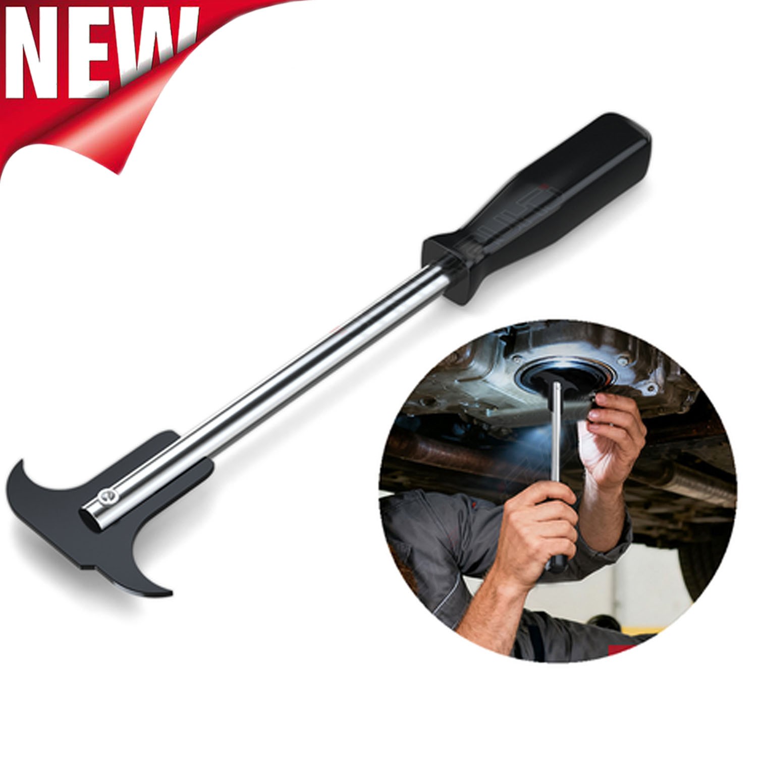 1x Professional Seal Puller Tool with Dual Hook For Chevy Equinox 2010-2017
