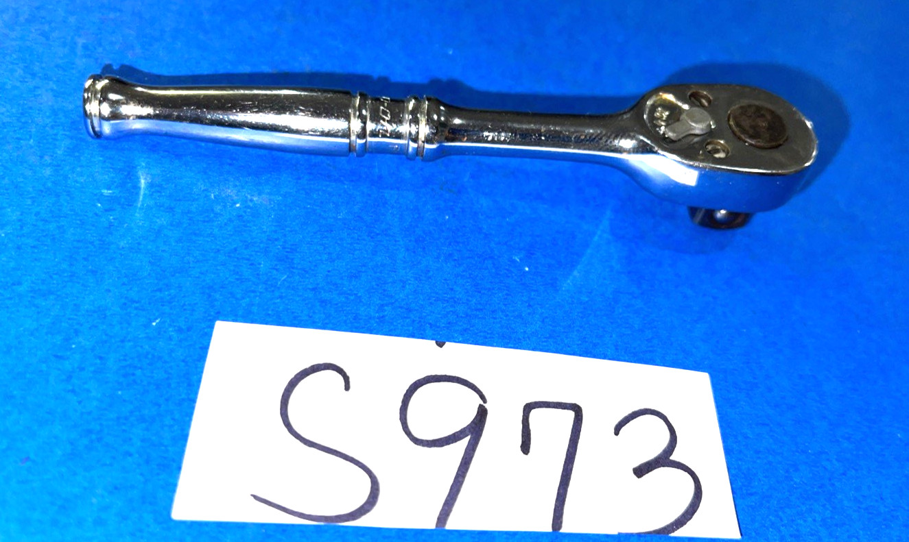 SNAP-ON TOOLS 3/8 DRIVE COMPACT HEAD RATCHET 4-3/8 INCHES LONG FM70A