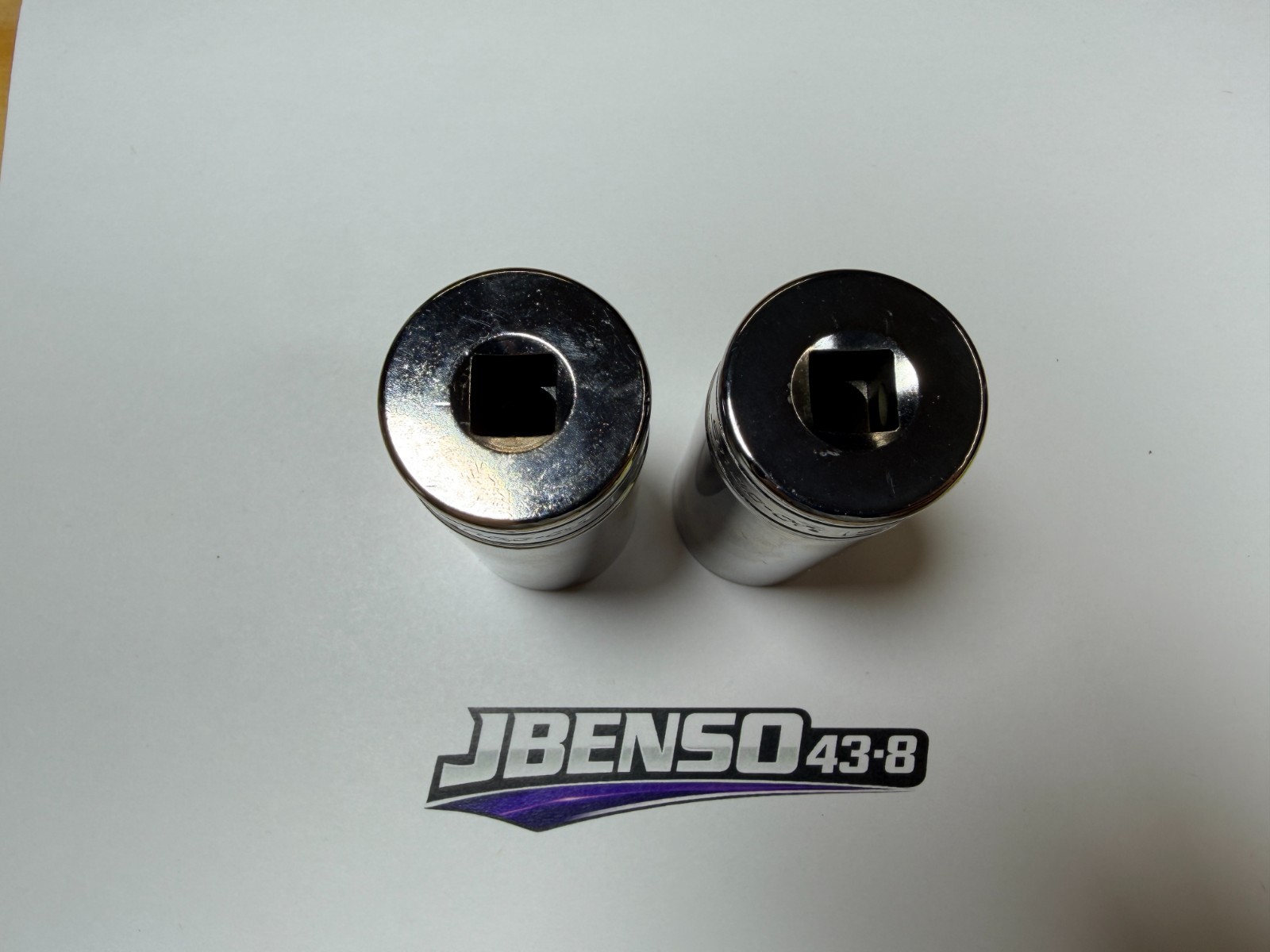 Snap-On Tools USA NEW 2pc 3/8″ Drive SAE 6pt Deep Add-On Sockets SFS301 SFS321