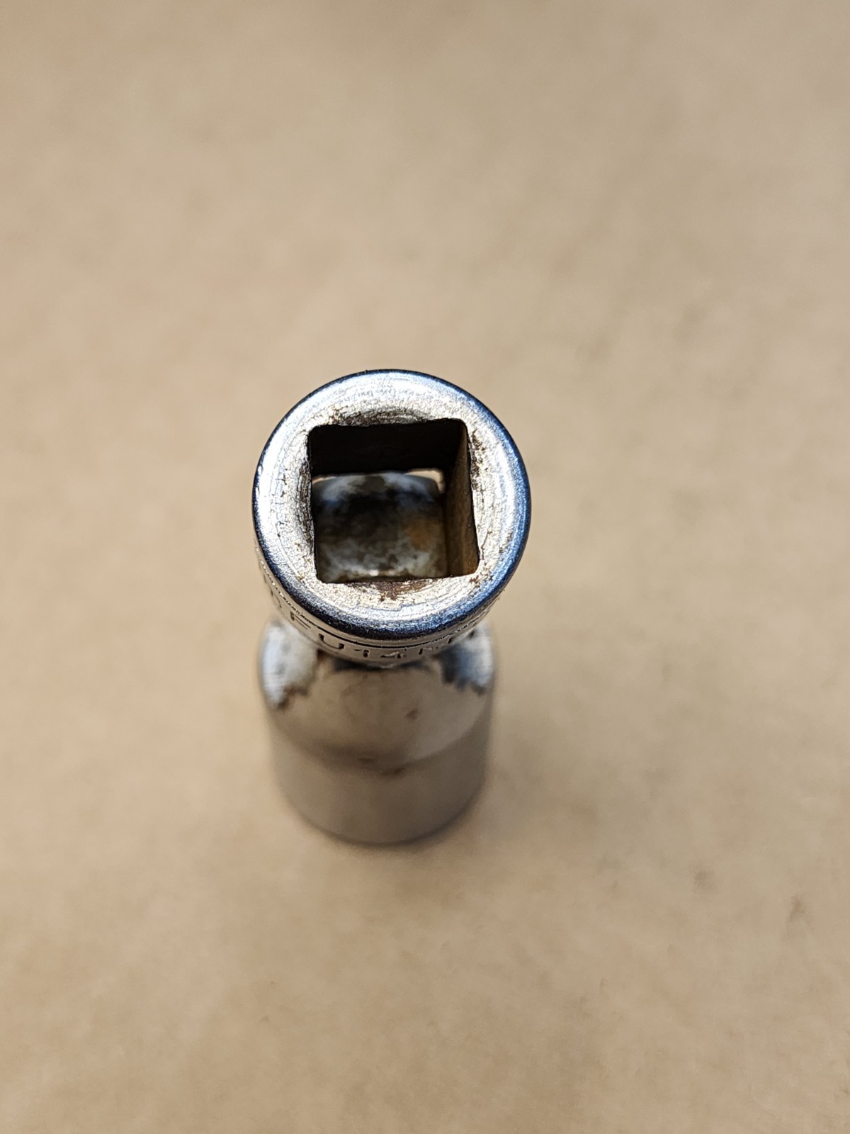 USED SNAP ON 14MM 3/8 IN. DR. UNIVERSAL 12 PT. SOCKET, PART #FU14M