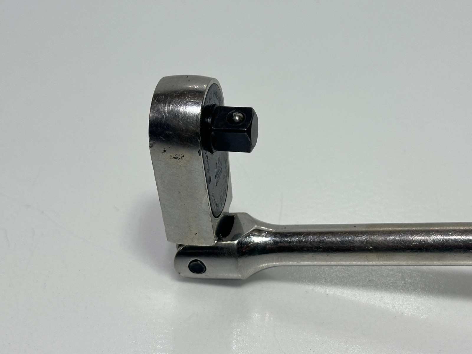 🇺🇸 Snap-on Tools USA FBF936 3/8” Drive Bent OffsetHandle Flex-Head Ratchet