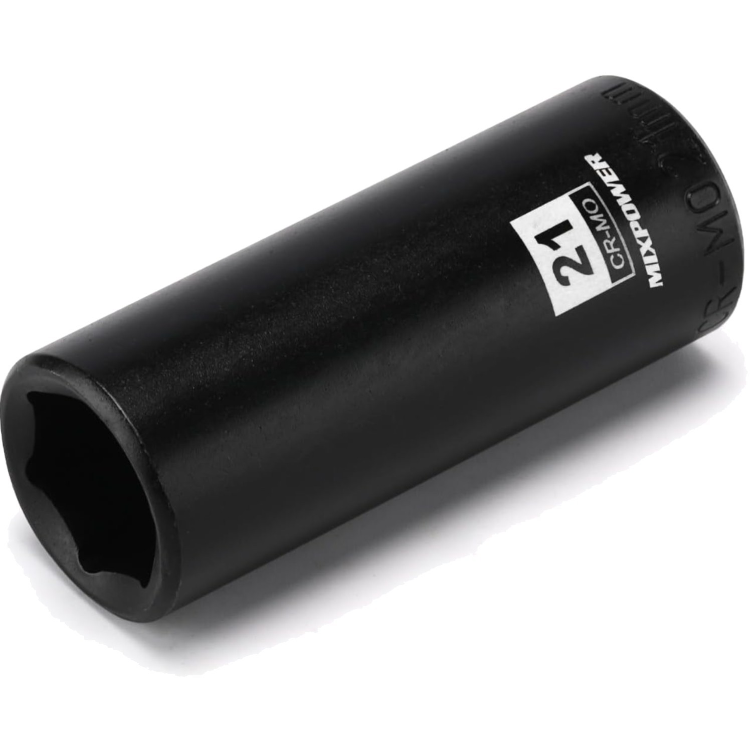 21mm Deep Impact Socket, 1/2 Inch Drive, 6 Point, CR-MO Steel