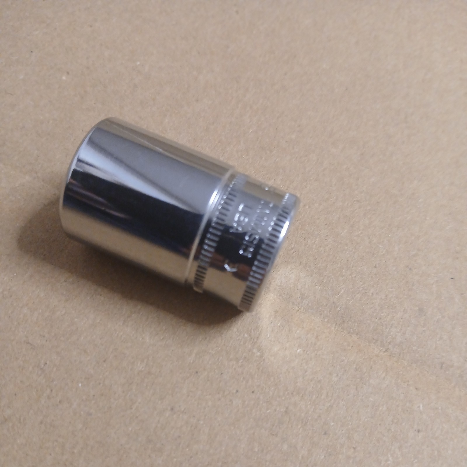 Snap On 1/4″ Drive 15MM 6PT Metric Semi Deep Chrome Socket USA TMMS15