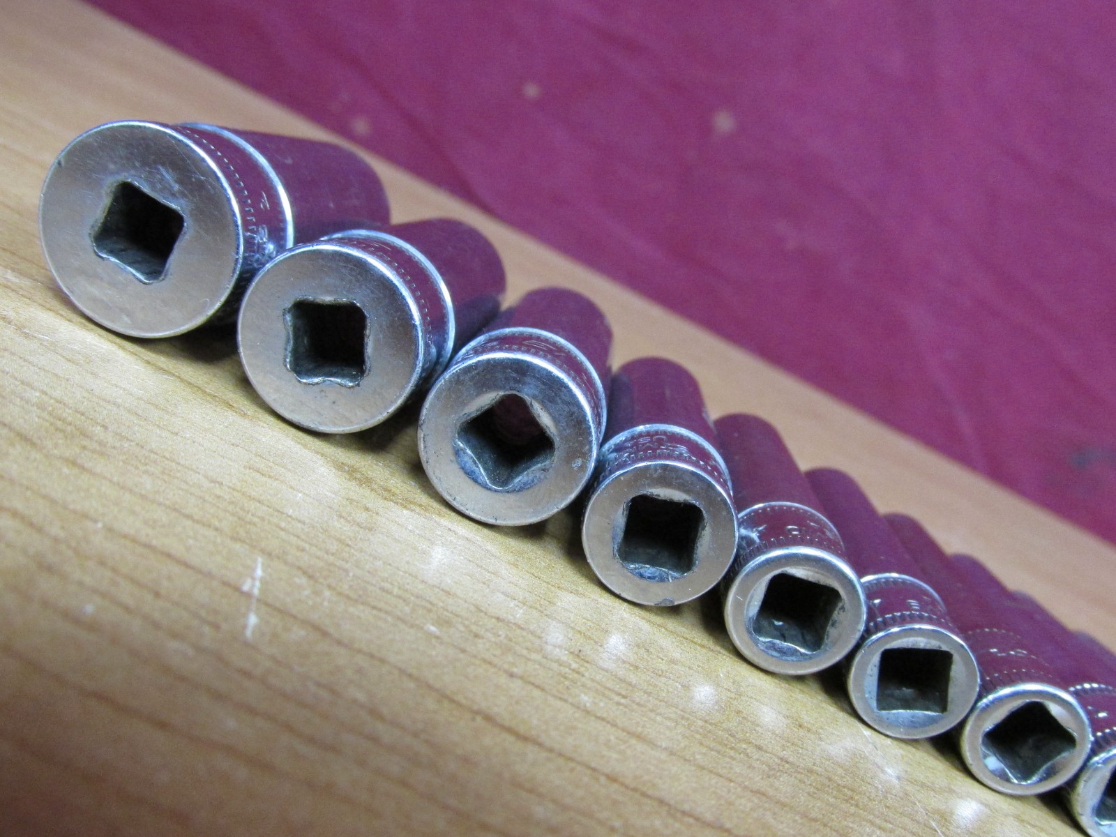 Snap On 25pc 1/4″ Dr 6pt METRIC Flank Drive Deep & Shallow 4-15 mm Socket Set
