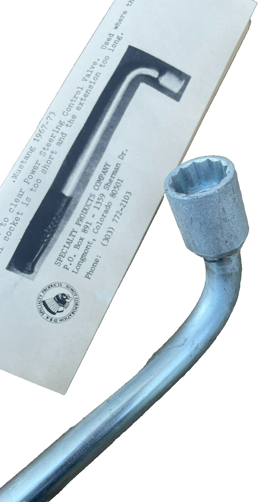 Specialty Products Socket Adjusting Wrench, w/ 3/4″ Socket, 7575