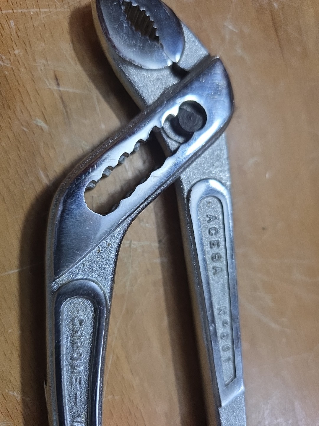 Vintage Slip Joint Pliers Acesa No 801