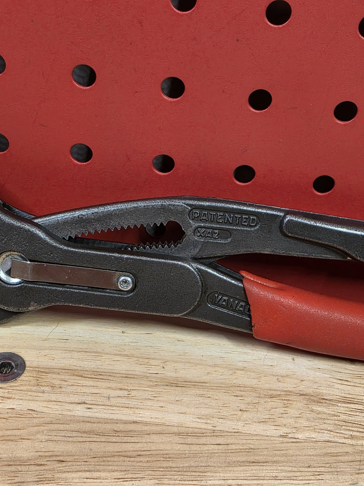 Matco Tools 12″ Pliers Knipex Cobra PC12 Germany Vanadin Red Handle