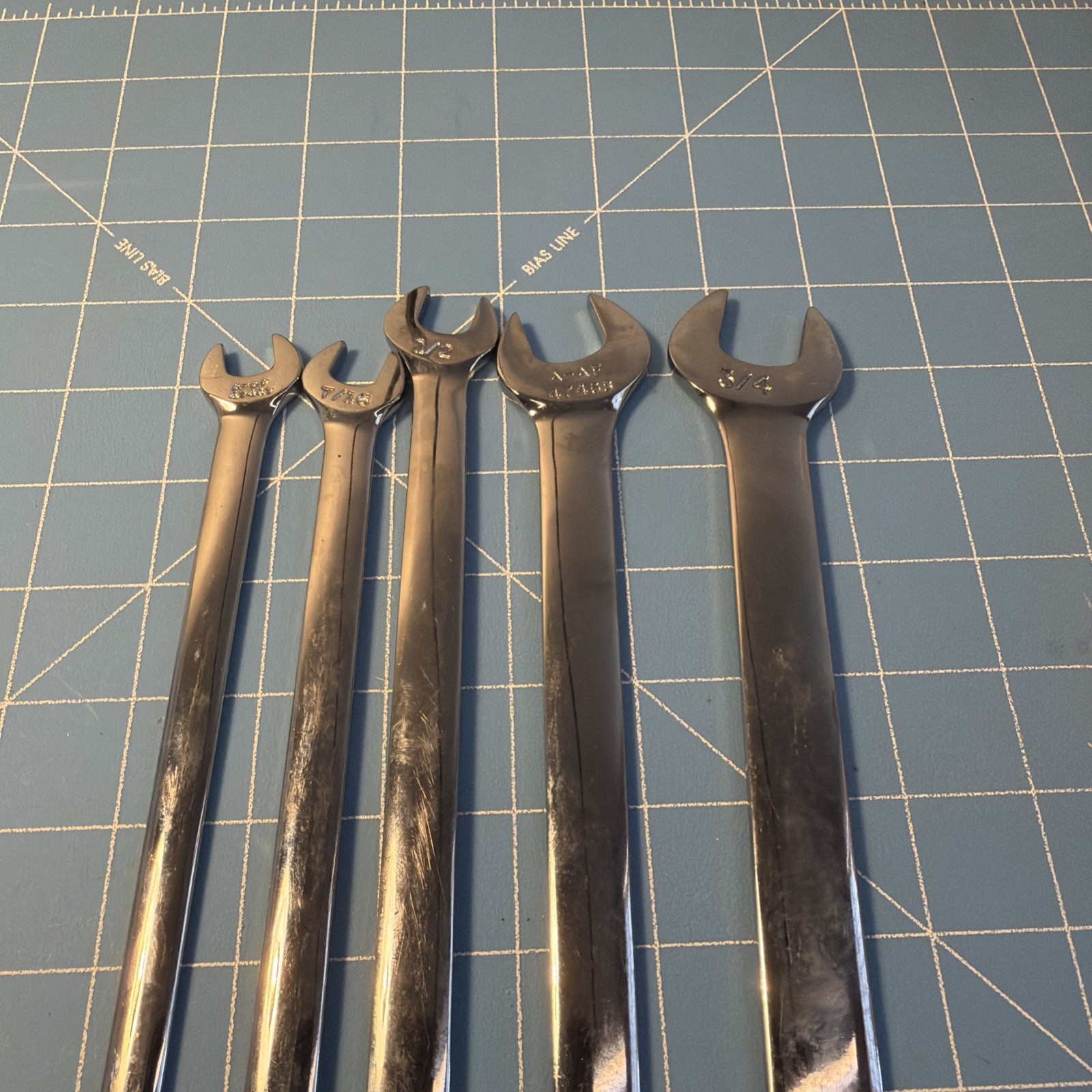 Craftsman Full Polish Standard SAE TappetWrench Set – 5 pcs