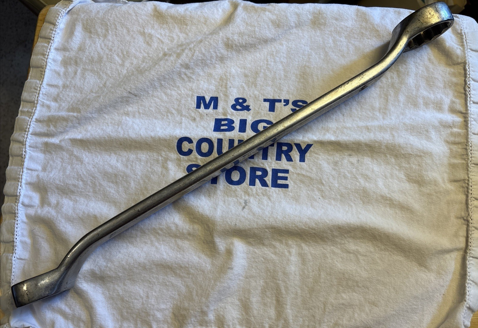 1966 Snap-on USA 1-3/8″ x 1-1/2″ Double Box End 12pt Extra Long Wrench XV-4448