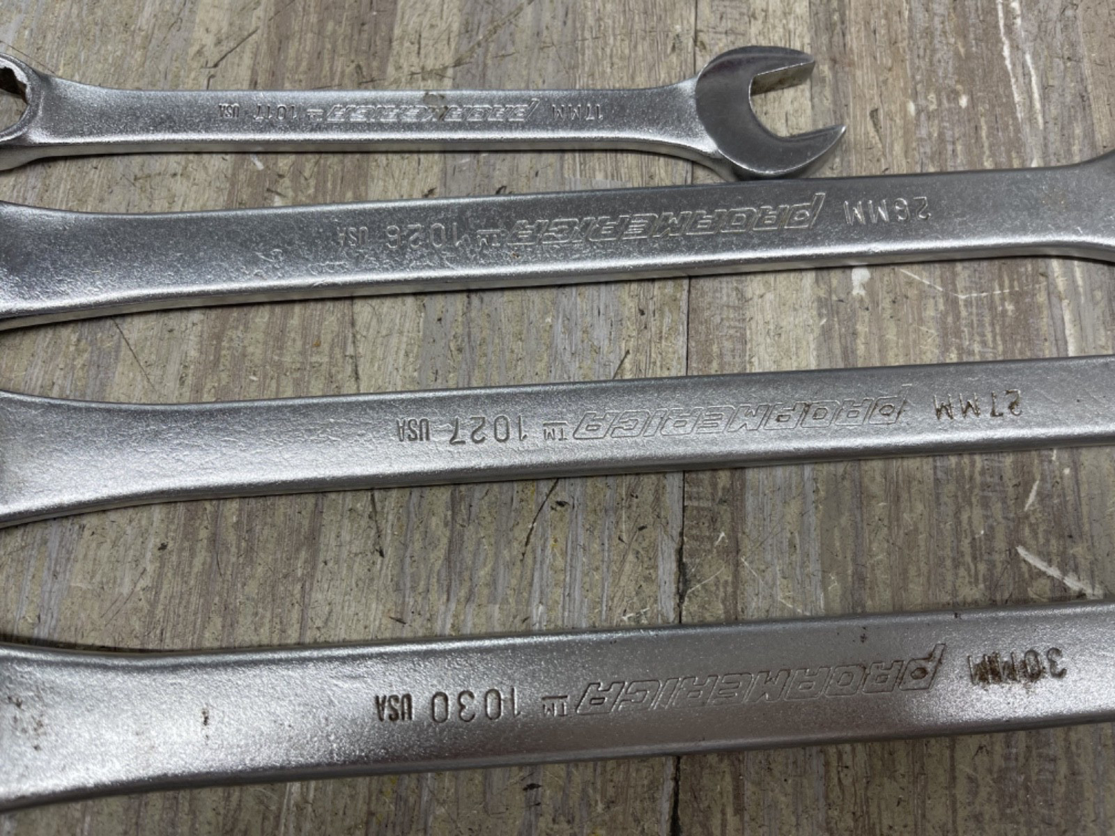 6PCS 32-17 MM Metric Combination Wrench proamerica 12 pt10-32-30-29-27-26-17