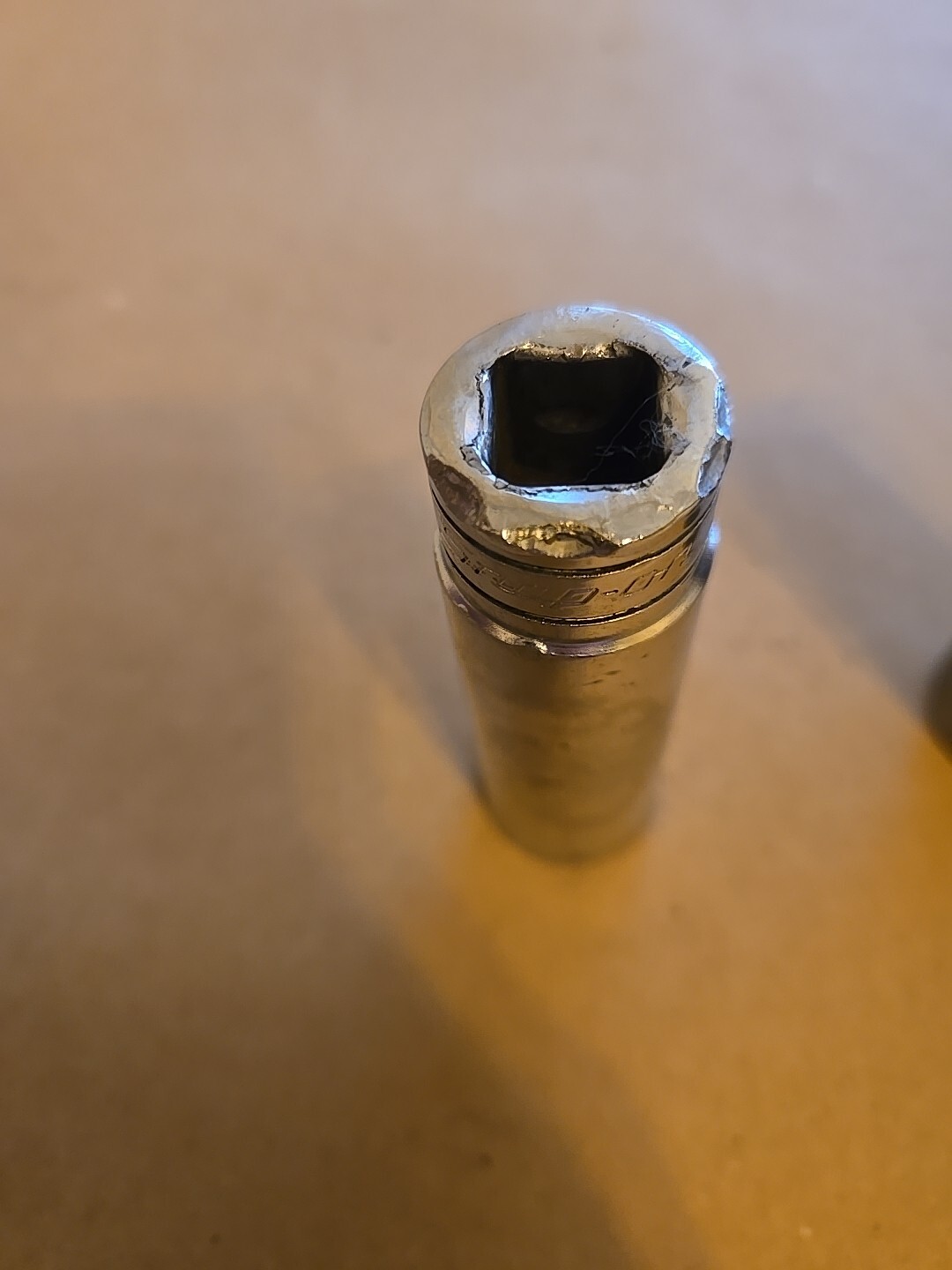 Snap On 1/2″ Drive 3/4″ 6PT SAE Deep Chrome Impact Sockets Worn TS241,SIM240