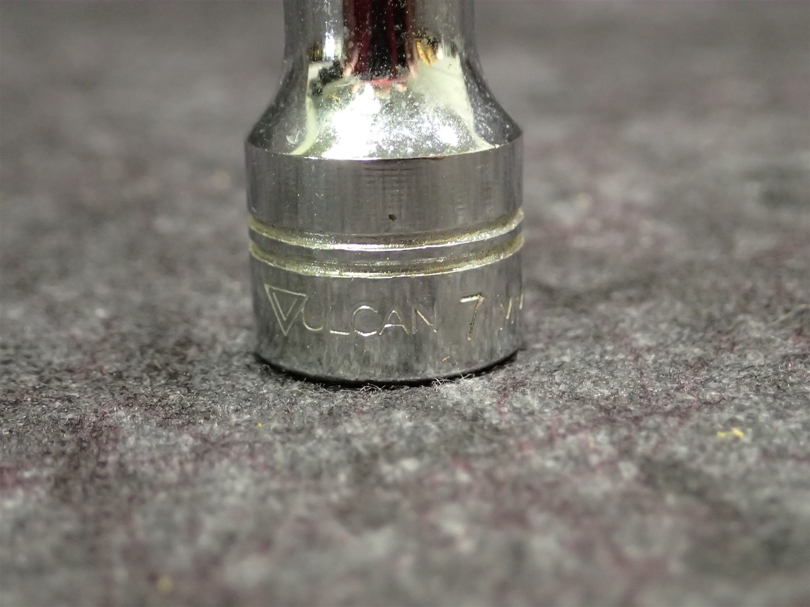 New WILLIAMS Vulcan 3/8″ DR X 7MM HEX SOCKET, P/N BM-607, NOS USA BN101