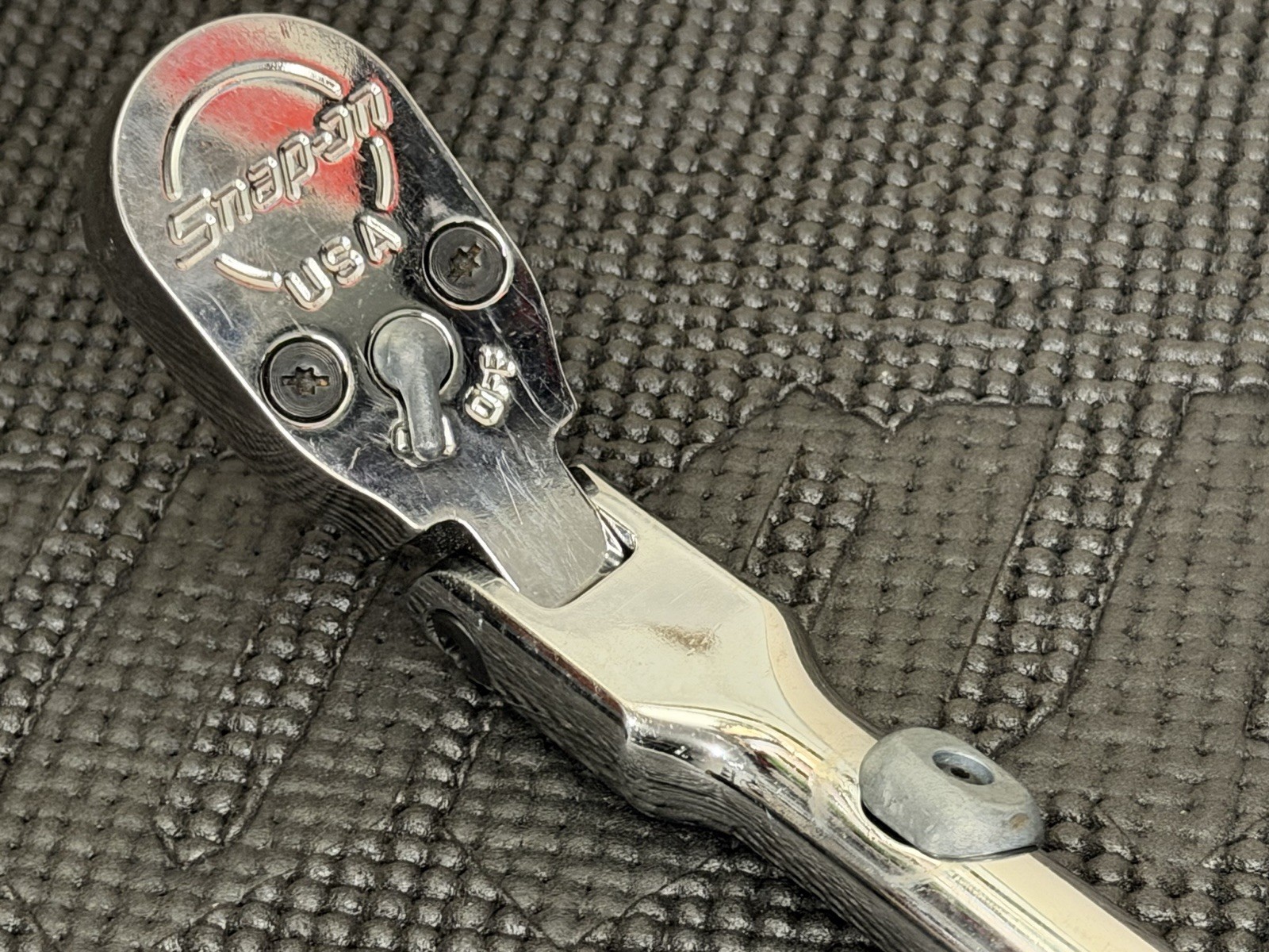 Snap-On ½» Drive Dual 80 17-5/8″ Long Flex Head Lockable Ratchet USA🇺🇸 – SX80A