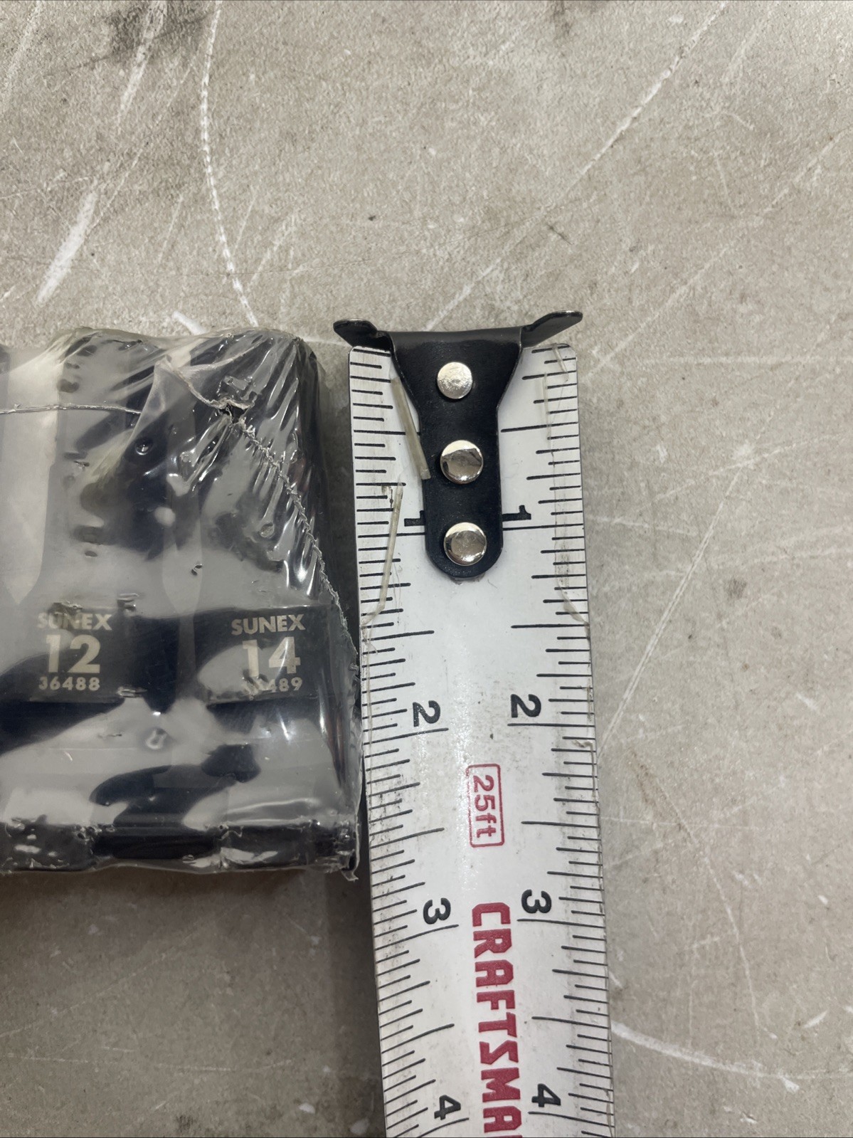 sunex 3/8” drive hex set 16 pcs 1/4”-5/8” and 4mm-14mm