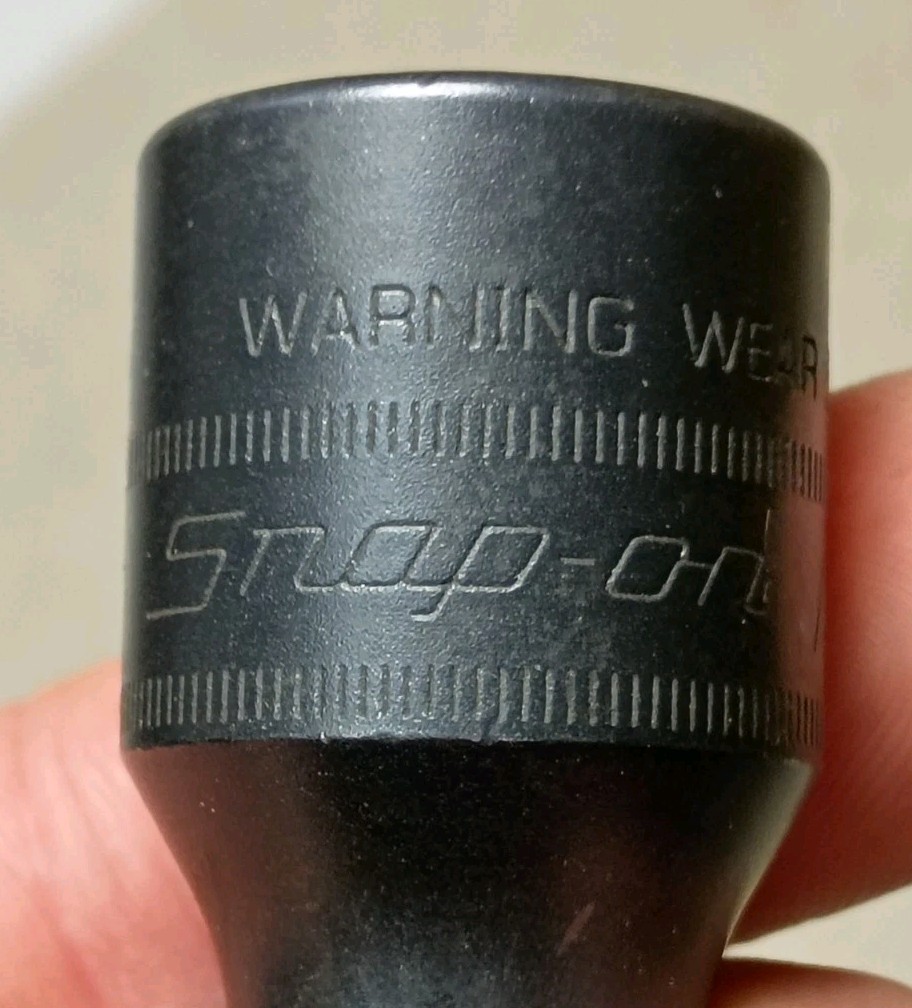Snap-On Tools S6195 1/2″ Drive 14MM 12pt METRIC Long Head Bolt Impact Socket