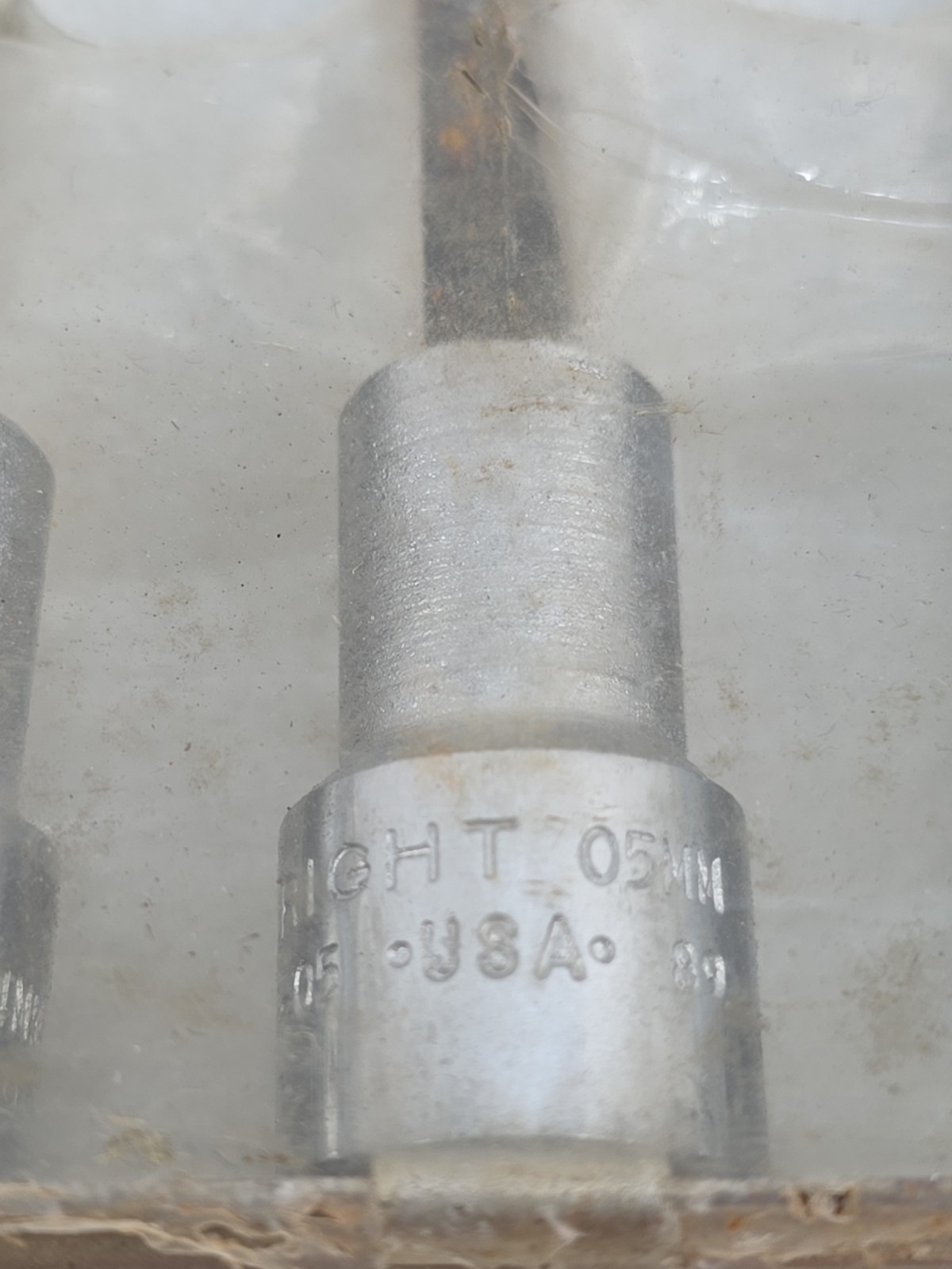 Wright 353 Metric Hex Allen Bit Socket Set 2-10mm NOS USA Factory Sealed 8 Pc