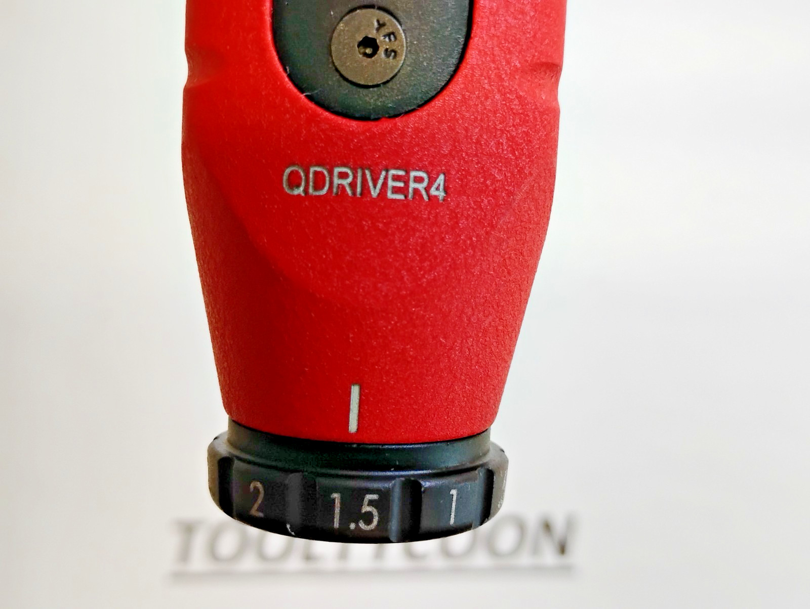 Snap-on Tools USA NOS 5 – 40 in-lb Adjustable Torque Screwdriver QDRIVER4