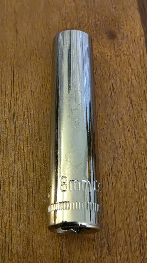 Craftsman 8mm Deep Well Socket 6 Point 1/4″ Drive S-AF 44405