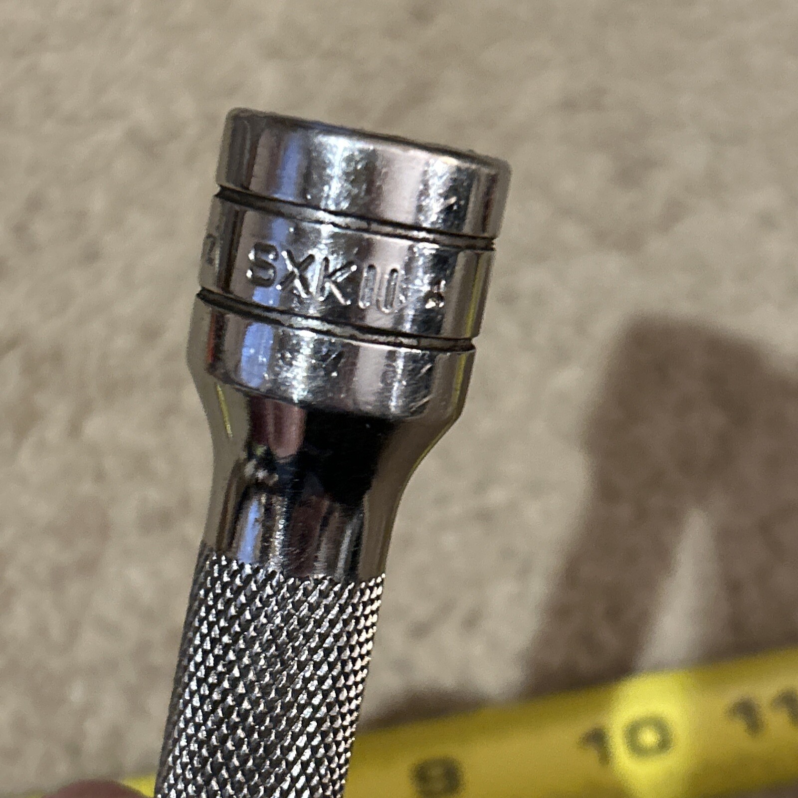 Snap On SXK11 – 1/2″ Drive – 11″ Long – Knurled Socket Extension USED
