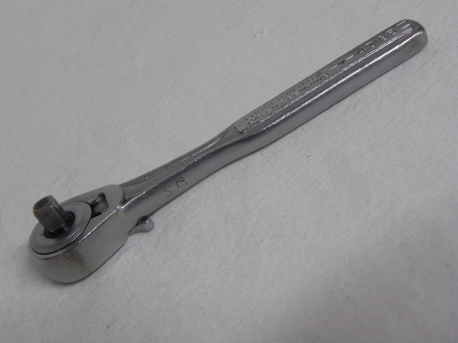 Craftsman 1/4” Drive Quick Release Ratchet V43185 USA Measuring 5-1/4» Long